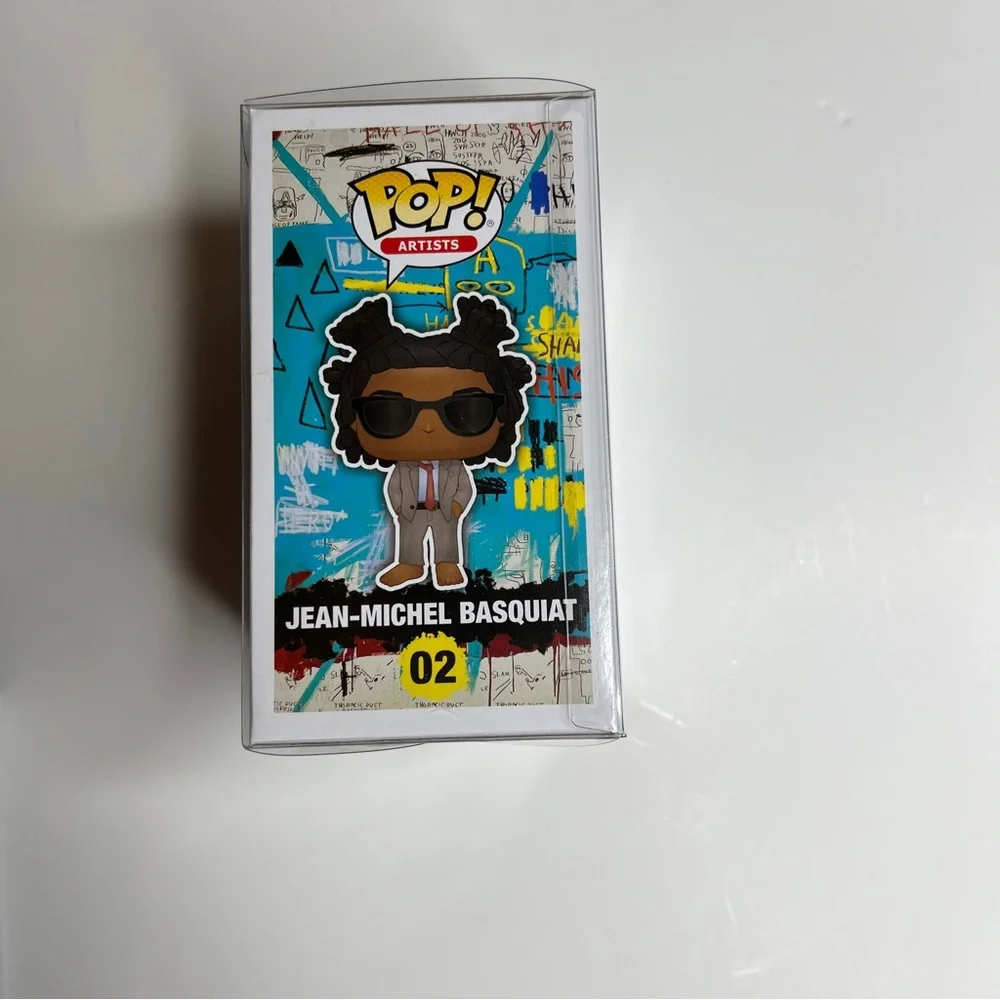 FUNKO POP ARTISTS JEAN-MICHEL BASQUIAT #02 JEAN-MICHEL BASQUIAT VAULTED VINYL - Picture 3 of 5